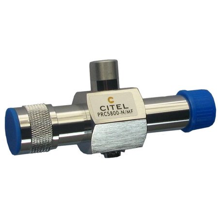 CITEL Quarter Wave Stub, 4500-6000 Mhz, 50 Ohm, 50Ka, 1500W, N-Type Male-Female Connector PRC5800 N/MF